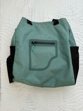 Sherpani Light Teal Everyday Tote with Black Accents